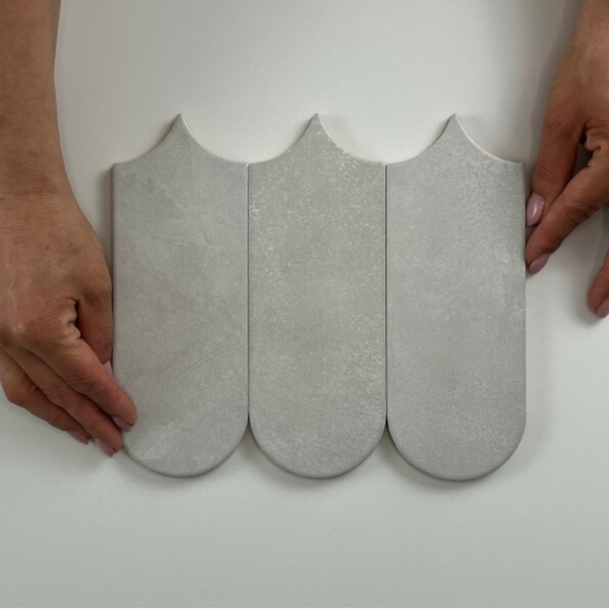 Cifre Ceramica Alure Pearl Visschub Wandtegel 8x21,5 cm